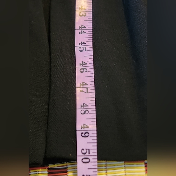 Rudi Gernreich VINTAGE L/S Sweater Dress. Sz 6. Black/Cream. - Picture 10 of 10